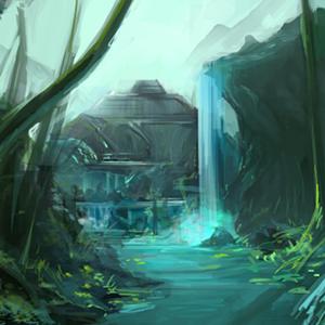Drowning woods