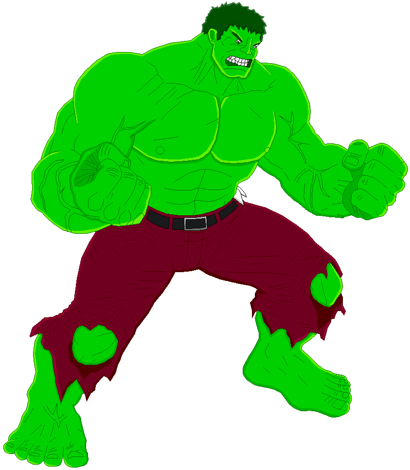 Халк рисунок для детей