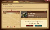 Trade Pending - Interface