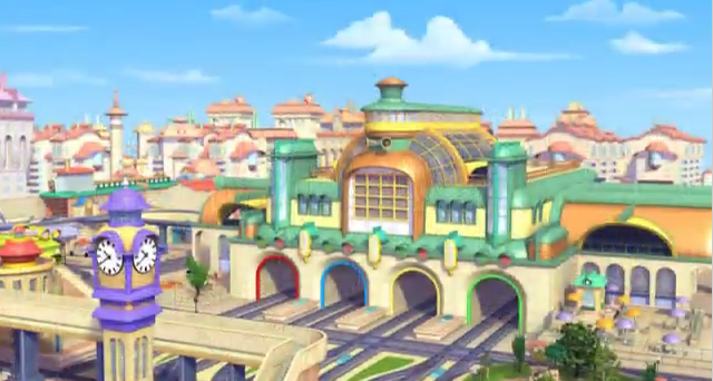 chuggington train station