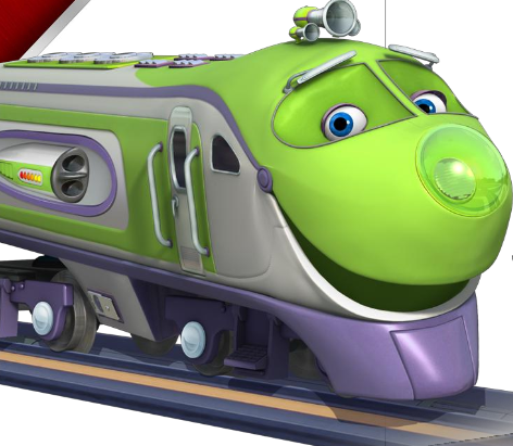 chuggington green train