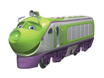 chuggington green train