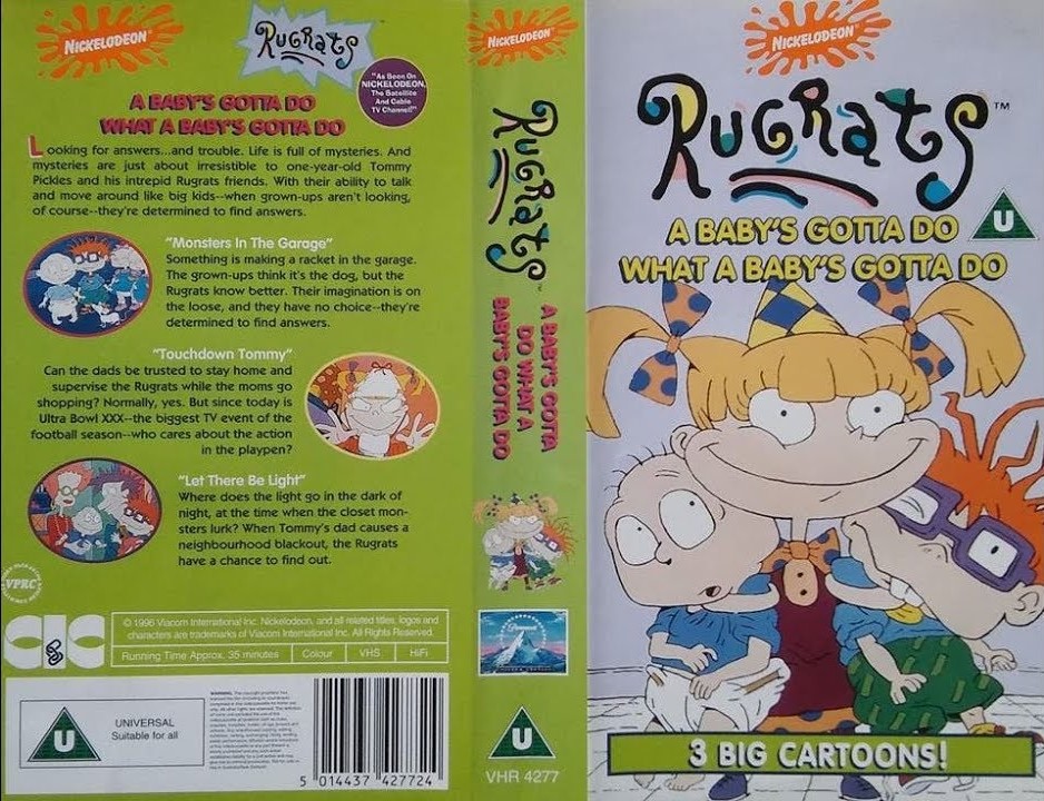 Rugrats - A Baby's Gotta Do What a Baby's Gotta Do | CIC Video with ...