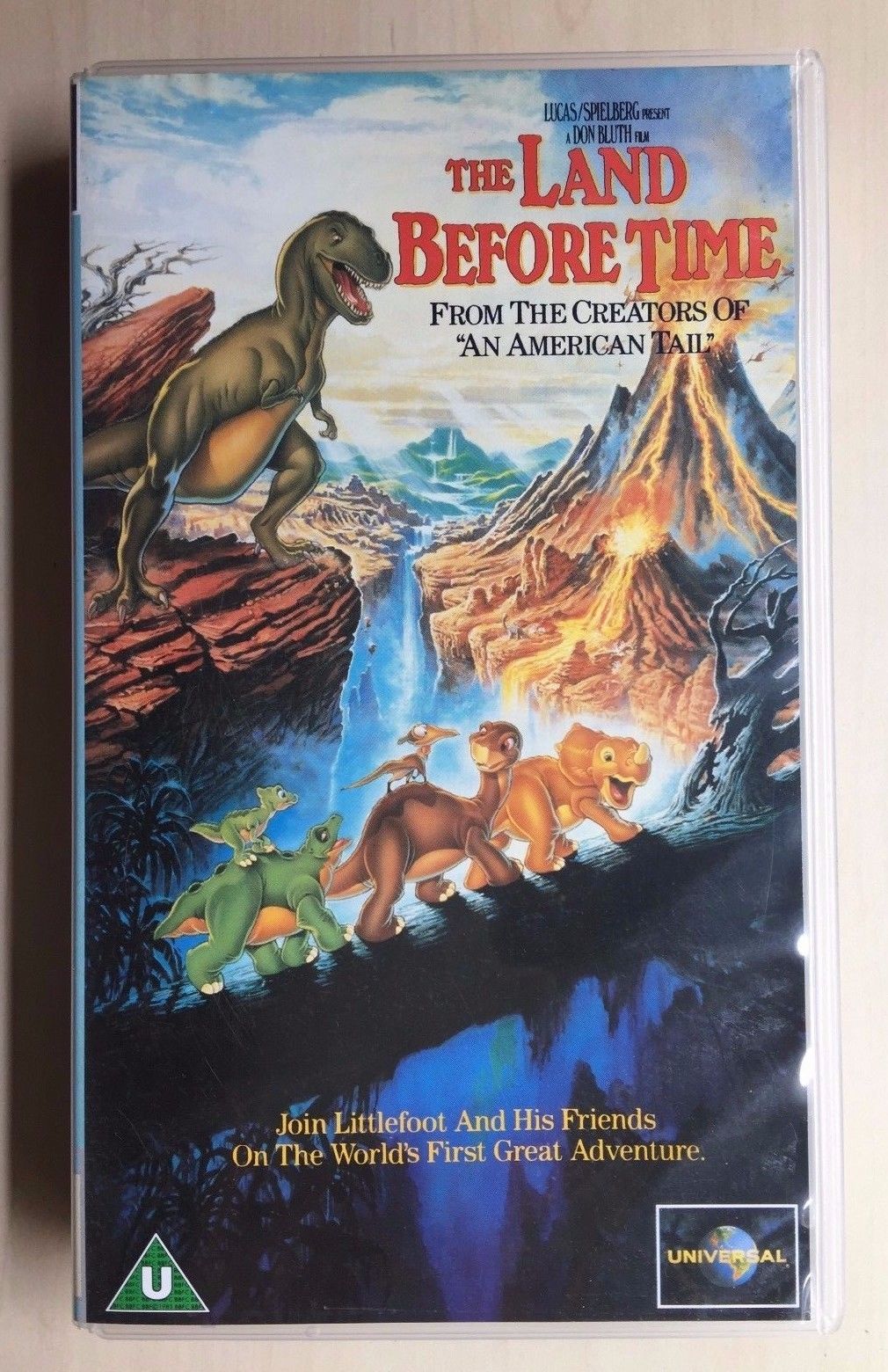 The Land Before Time Steven Spielberg Universal City Vhs Vhs Tapes ...