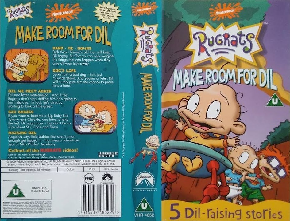 Rugrats Make Room For Dil Cic Video With Universal And Paramount Uk Wiki Fandom 