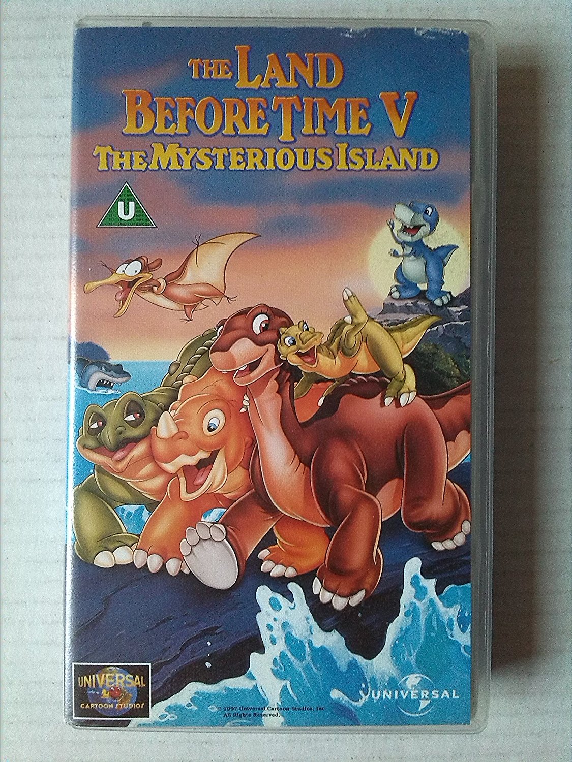 The Land Before Time V: The Mysterious Island CIC Video with Universal and Paramount (UK) Wiki