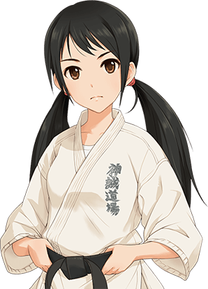 Martial Artist Anime Girl