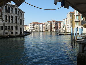 Gran Canal cerca de Rialto