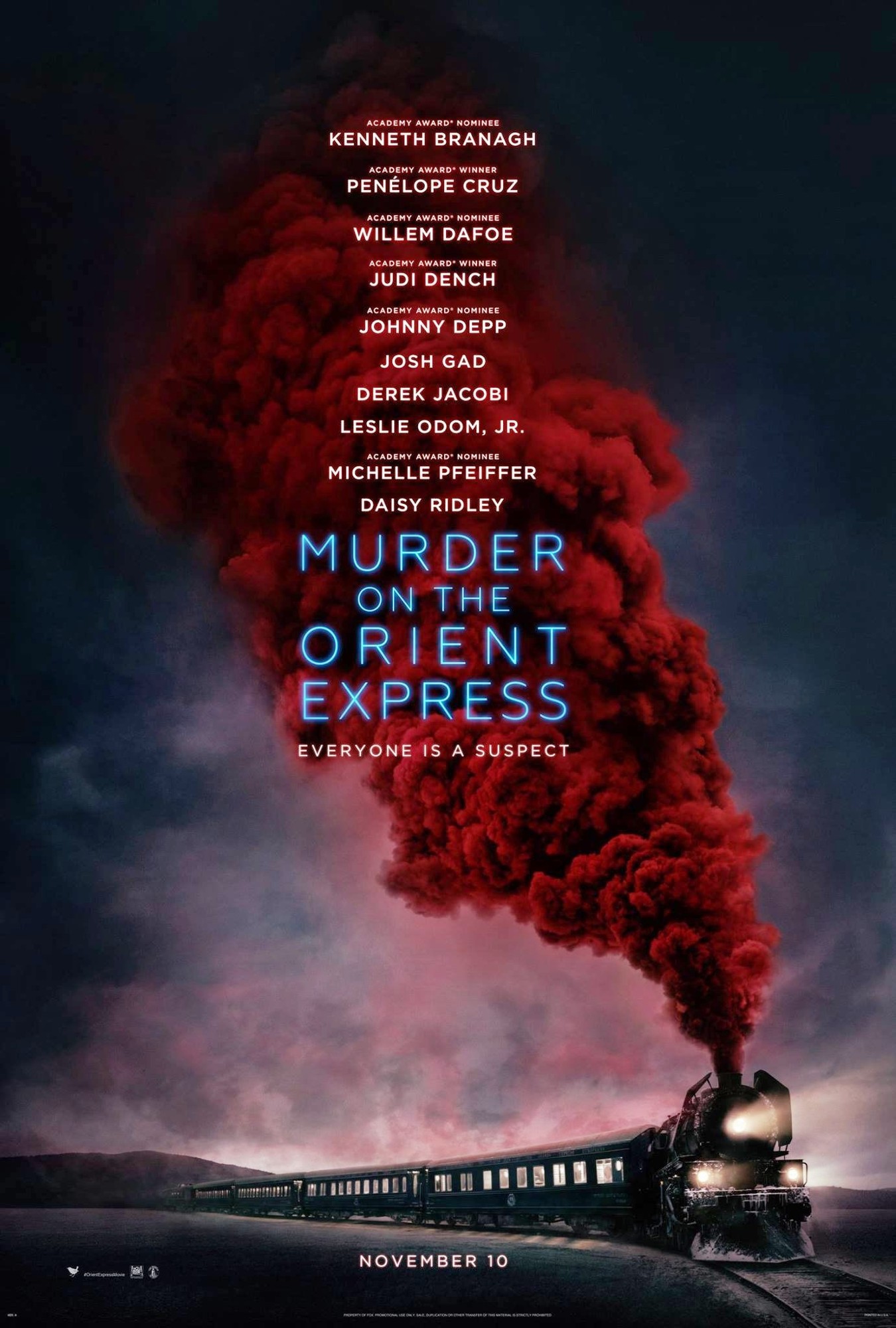 2017 Murder On The Orient Express