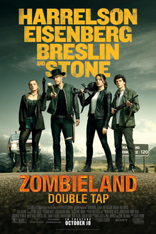 Zombieland Double Tap teaser poster
