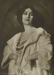 Lil Dagover in 1919 by Photographer Alexander Binder