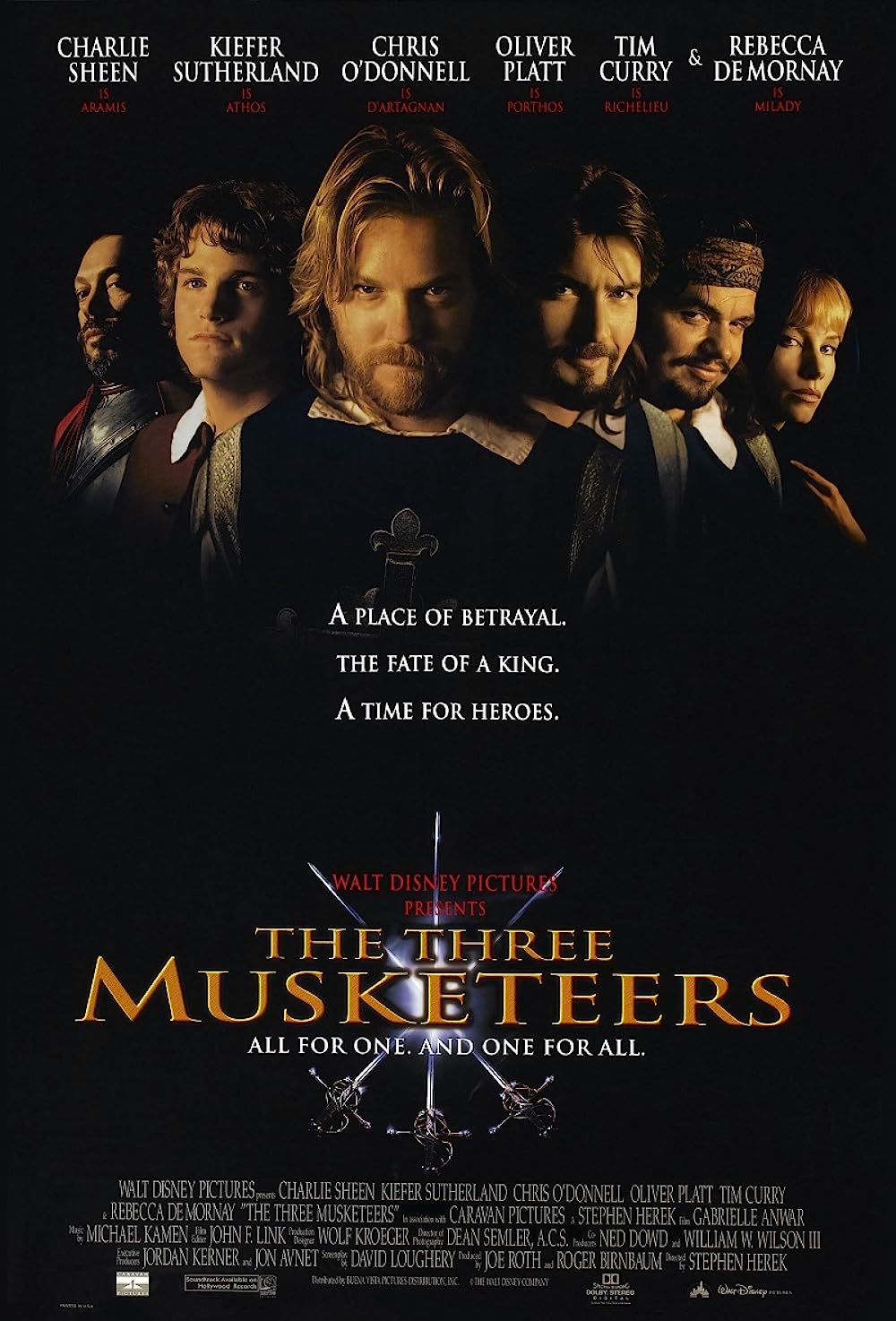 The Three Musketeers 1993 Poster