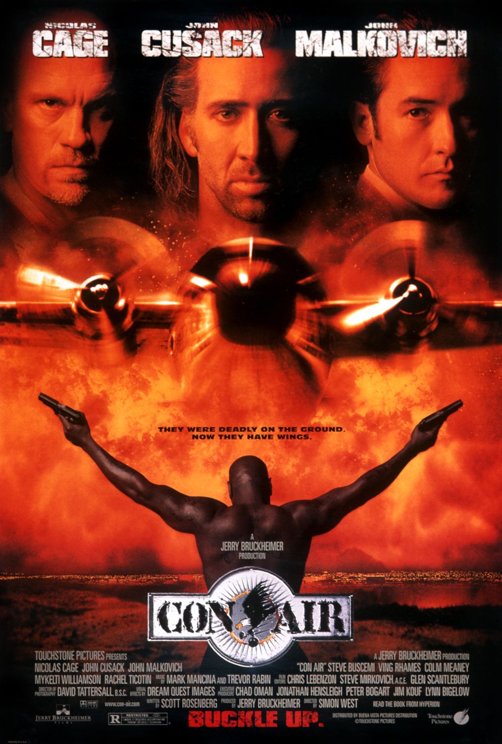 Con Air 1997 poster