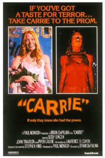 Carrie 1976 poster