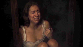 Jennifer Boarini just before being taken by demon spirits in 'The Shadows'