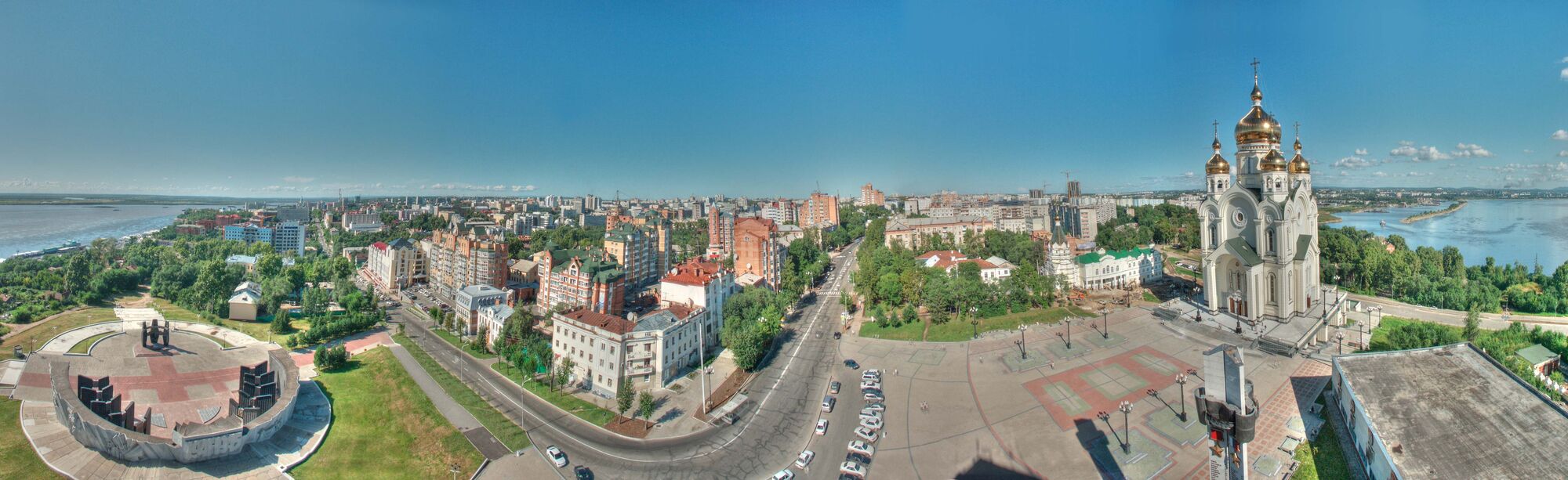 Khabarovsk City Skyline