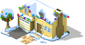 Family Townhouse snow