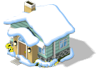 Newlywed House snow