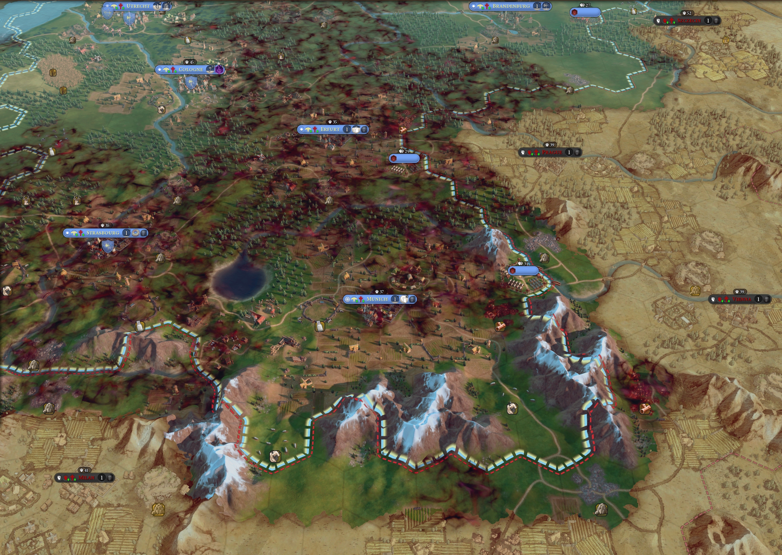 Fall of rome invasion