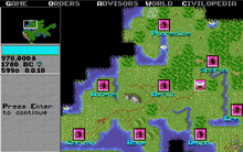 Game screen 3 (Civ1)