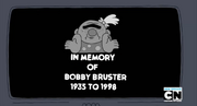 In Memory of Bobby Bruster