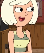 White haired woman2