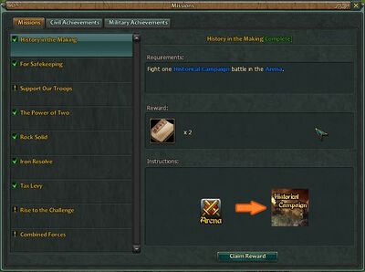 Missions overview
