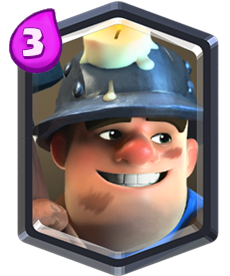 Resultado de imagen de clash royale minero