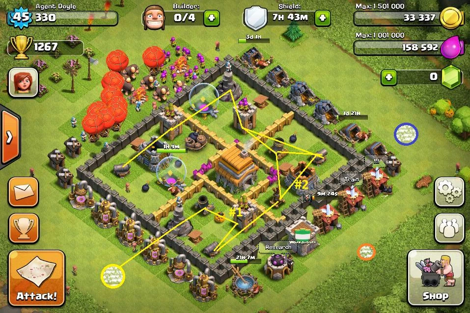 Clash Of Clans Balloon Level 8