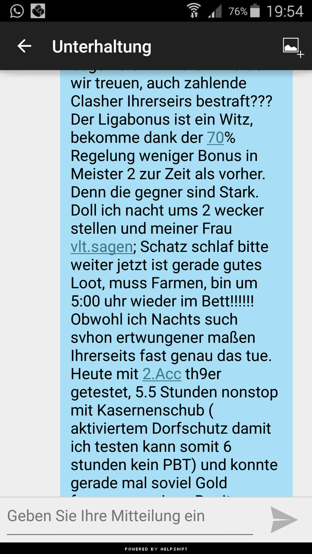 Yoshi ich habe heute auch SC kontaktiert zum 6 mal glaube ich seit dem Update wollte dir es weiterleiten dachte vlt interessiert es dich