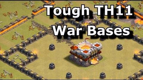 Tough TH11 War Bases ~ Anti 3 Star War Base ~ Anti 2 Star War Base