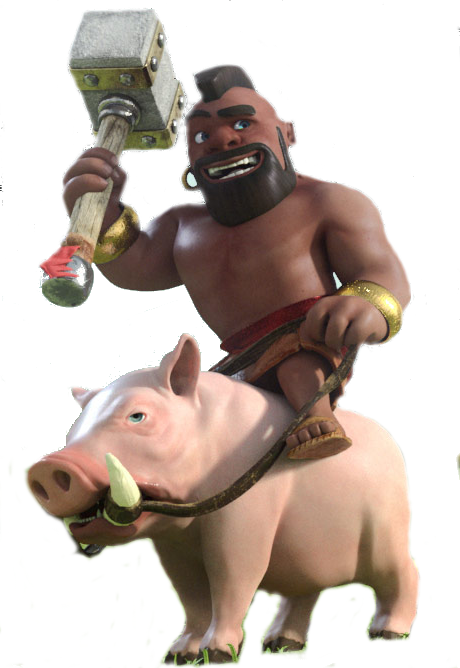 Image Clash Characters Hogrider1 Png Clash Of Clans Wiki Fandom Free Downlo...