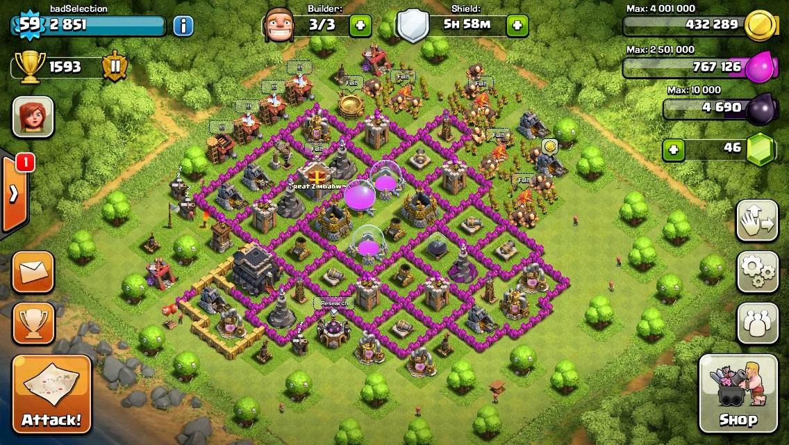 Image Most trees clash of clans.jpg Clash of Clans Wiki FANDOM