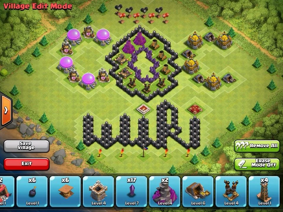 Clash Of Clans Edit Army