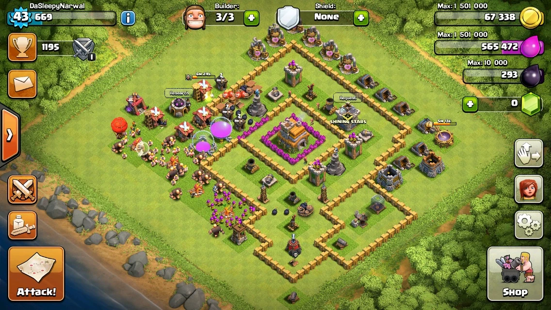 Clash Of Clans Edit Army
