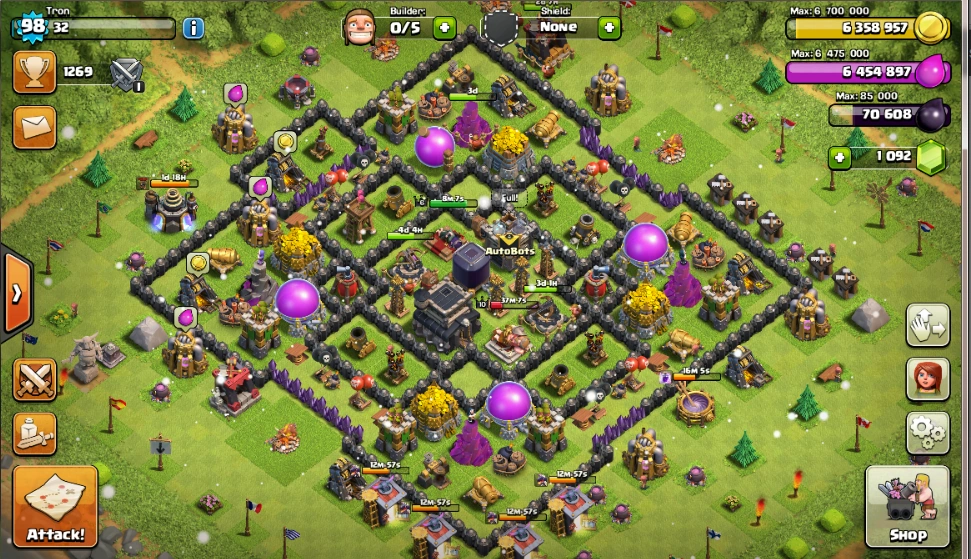 Image New th9 with upgraded xbows.png Clash of Clans Wiki FANDOM