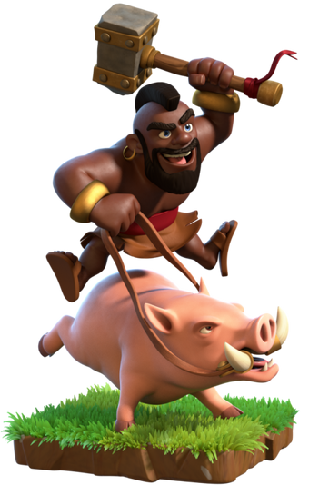 Hog Rider Clash Of Clans Wiki Fandom