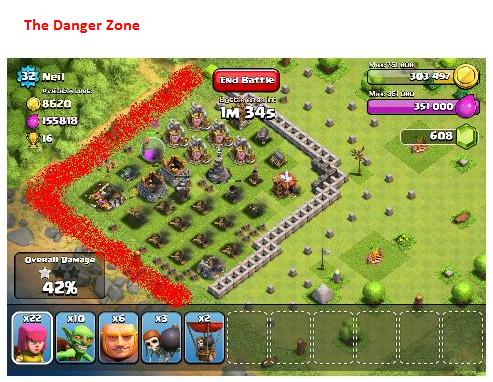 image danger zone jpg clash of clans wiki fandom powered by wikia