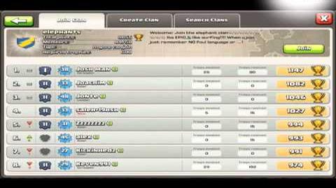 Clash of Clans Tips - How to Join A Clan