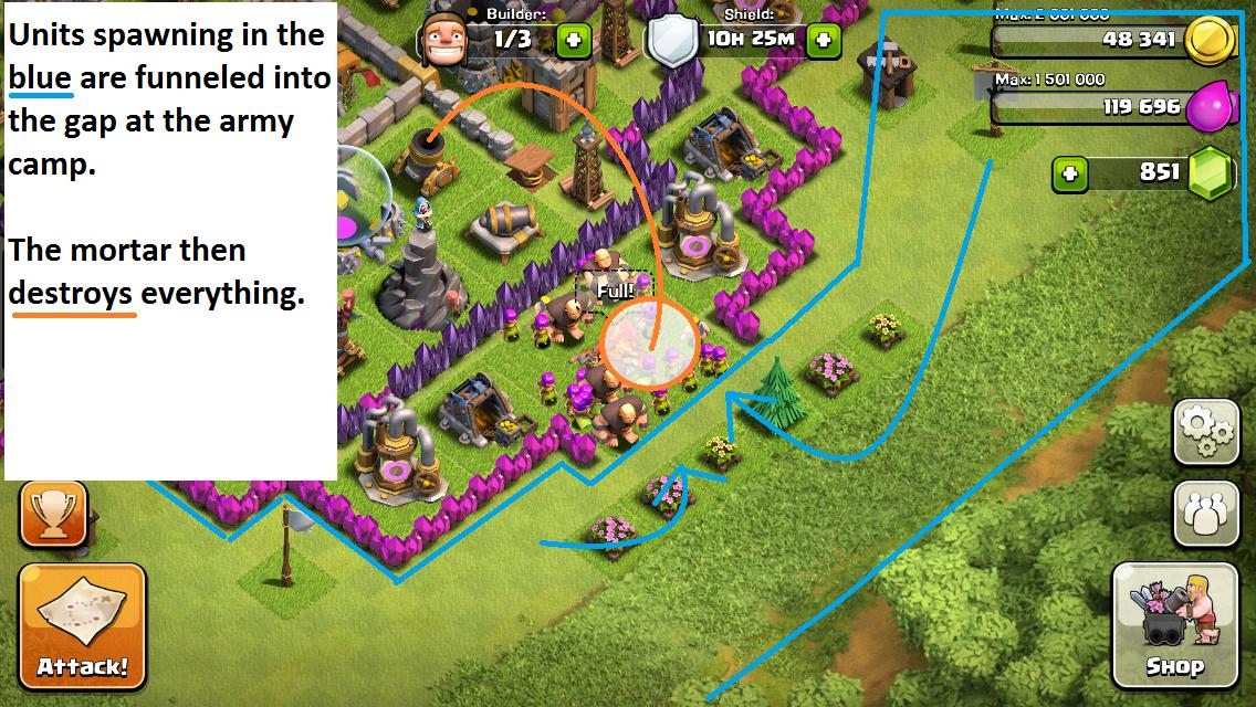 clash of clans best base strategies