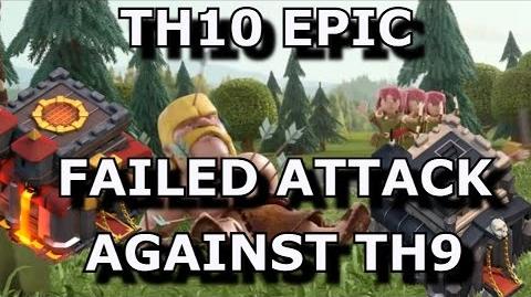 TH10 Epic Failed Attack vs TH9
