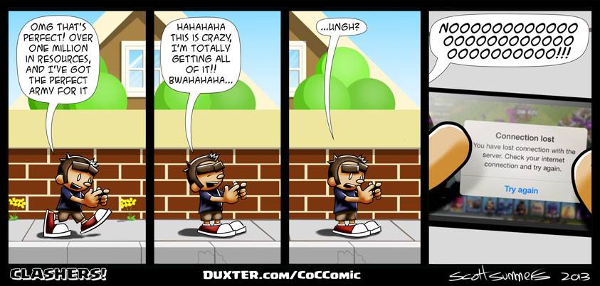 clashers comic clash of