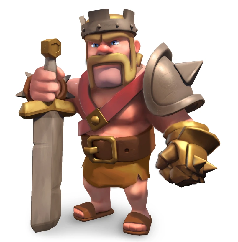 Clash Of Clans Barbarian Level 5
