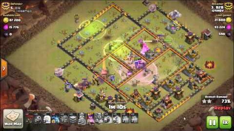 Clash of Clans - Bowler Attack ! TH11 Attack strategy 19