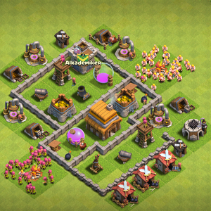 Clash Of Clans Beste Aufstellung Mit Rathaus Level 4 Best Townhall