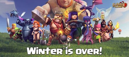 Winter is over!
