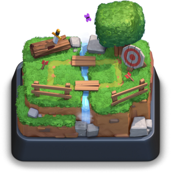 can you drop arenas in clash royale