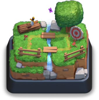 clash royale dropping arenas