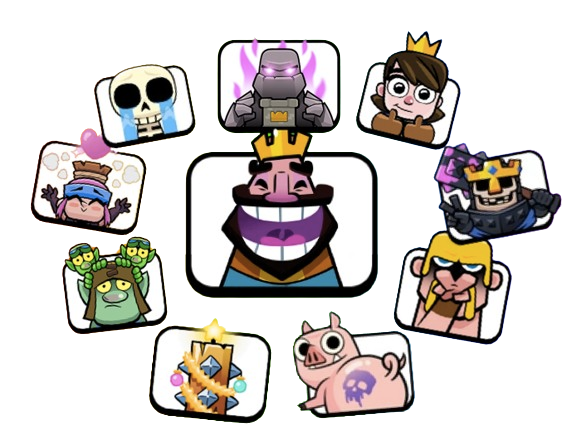 Download 8700 Gambar Emoticon Clash Royale  HD