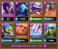 clash royale battle deck